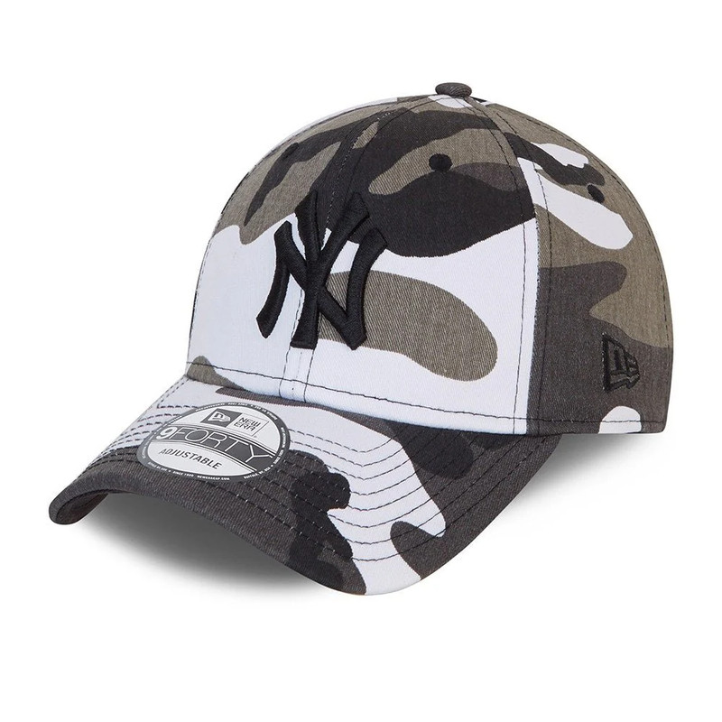 New Era Camo Pack New York Yankees Cap - White - قبعة